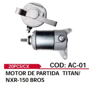 MOTOR DE PARTIDA TITAN/NXR-150BROS