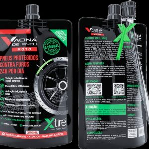 VACINA DE PNEU MOTO - POUCH 250ML